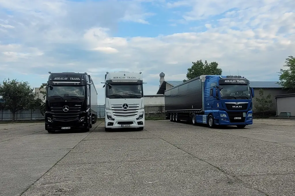 Camioane moderne si prietenoase cu mediul pregatite sa transporte oriunde in Europa